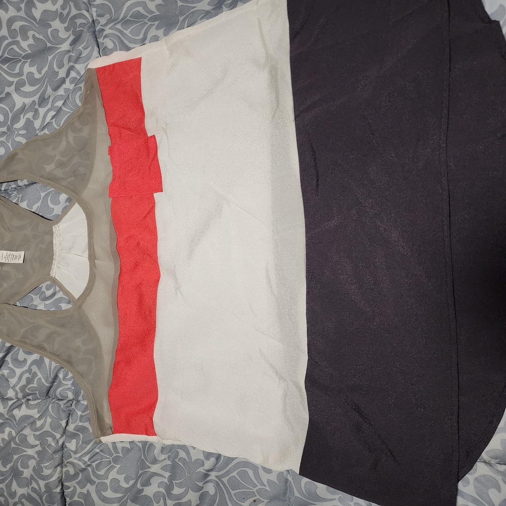 Colorblock Sleeveless Top
